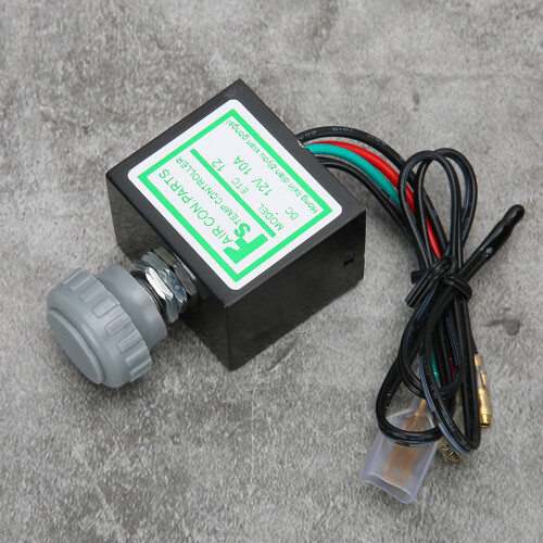 Sturdy 12V Car Thermostat Switch - Simple Install Broad Compatibility 2