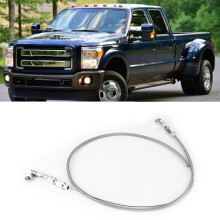 36 Zoll Edelstahl Geflecht Gaszug für Chevy/Ford 350 302 SBC