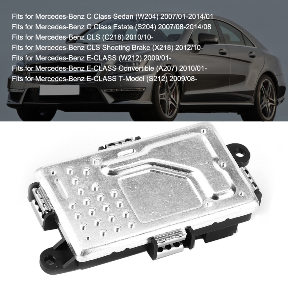 Fan Blower Motor Regulator For W204 S204 W212 X218 C218 Mercedes-Benz 7691362181549