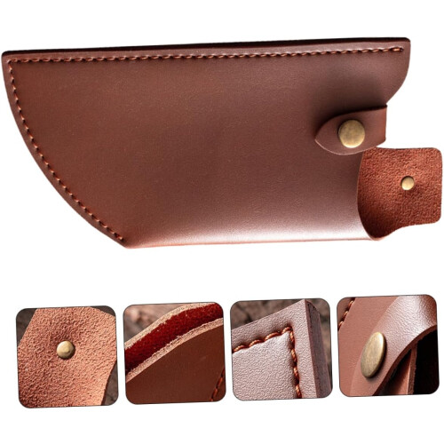 Artificial Leather Kitchen Knife Sheath for Knives Protective Storage Covers Case for Kitchen Use 1