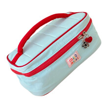 Tragbarer Make-up-Organizer für Reisen, geräumige-Blau