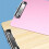 A4 Holz-Klemmbretter, Schreibtafel,-Blau 7
