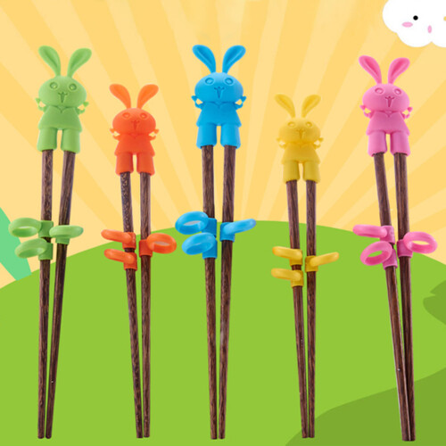 Chopsticks ευρείας εφαρμογής, κατάλληλα για αρχάριους με αντιολισθητική λαβή και 2