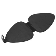Große Kapazität, kratzfeste PU-Leder-Gitarrengrifftasche, Schwarz, fasst 22 Plektren