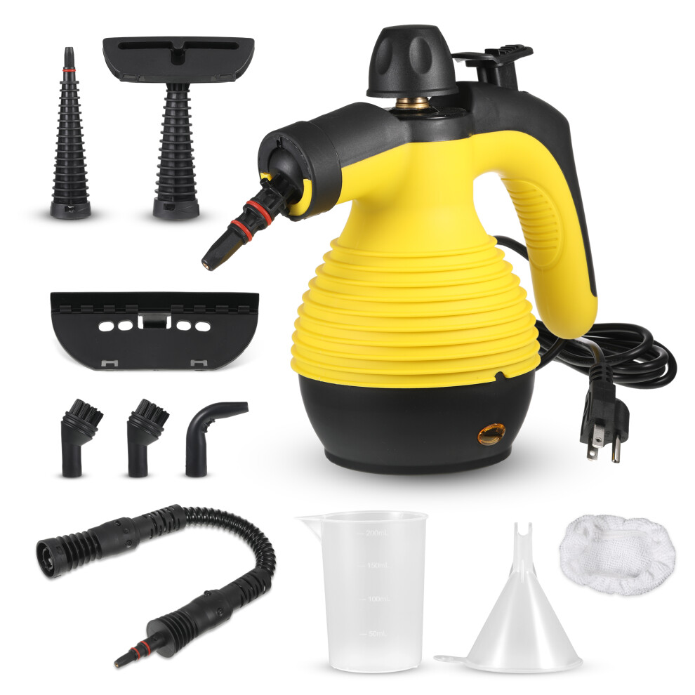 (yellow black, US Plug) ABS Portable Steam Cleaning Made Easy - Deep Clean Anywhere Powerful-image-OPC-PMZX75P-NEW