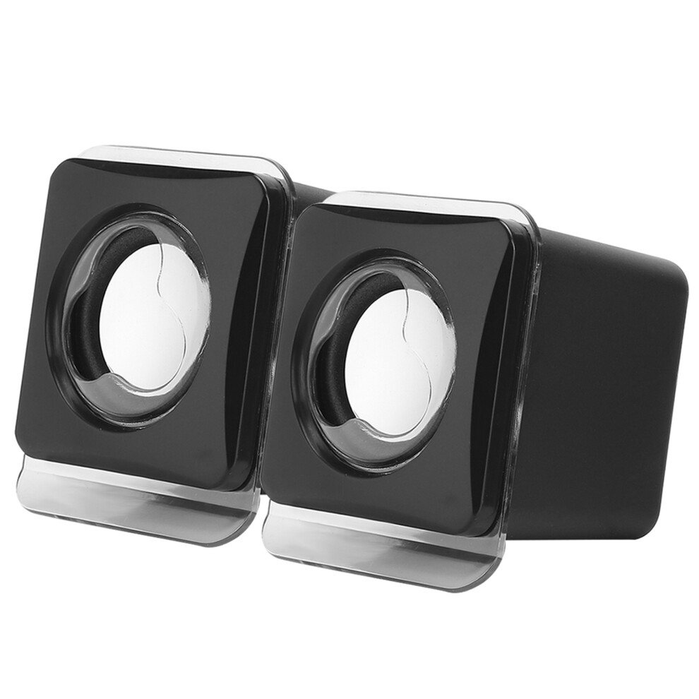 Mini Usb2.0 Stereo Computer Speakers 40Hz-20Khz Wired Multimedia System 5021362188507