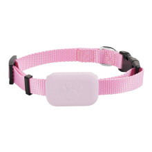 Pet with Adjustable Collar Smart Dog Tracker Cat Locator (Pink)