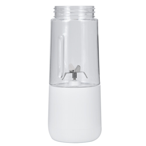 USB Rechargeable 350ml Mini Blender: Portable Juice Maker - White