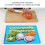 LED Desk Lamp with Touch Control Adjustable Brightness White 9W 9