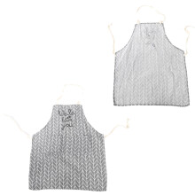 Avental com peitilho e design cruzado nas costas, modelo unissex, ideal para cozinhar e assar, resistente a óleo e sujeira, com alças ajustáveis.