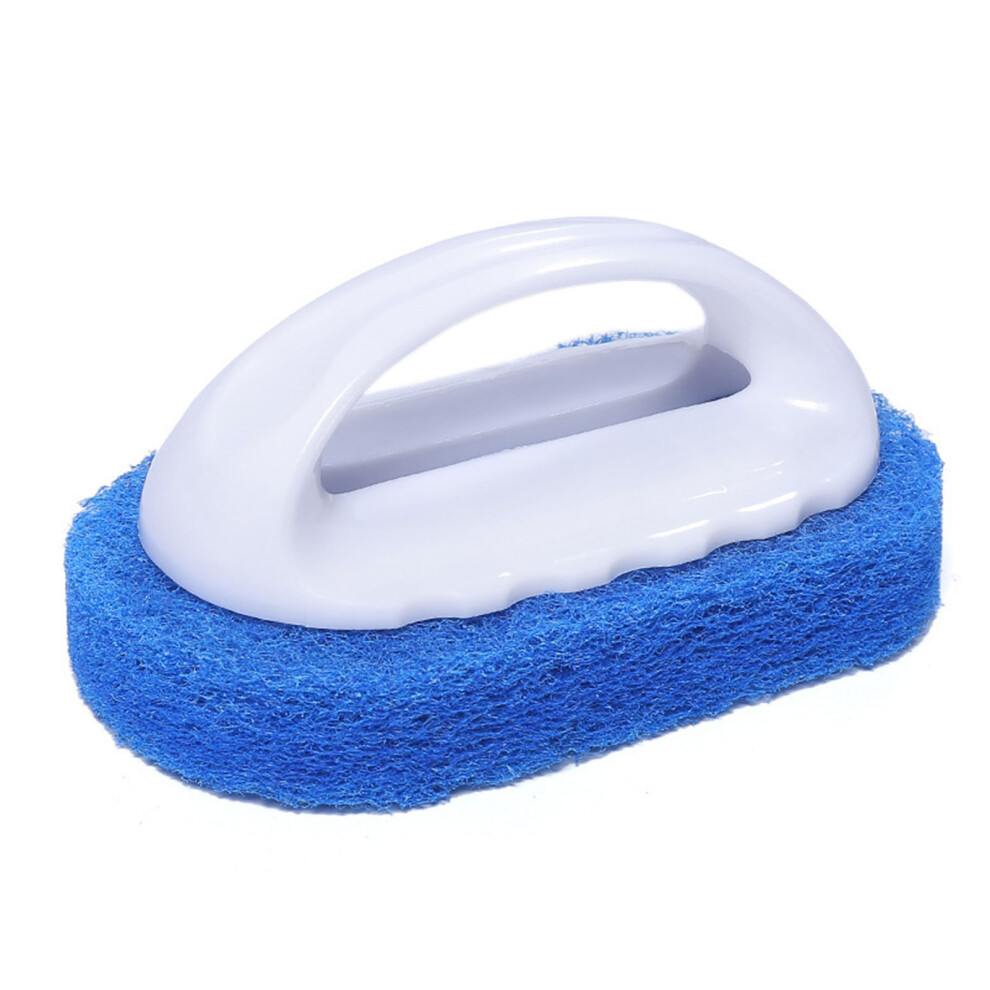 Heavy Duty Scrub Brush For Bathroom, Ergonomic Non-Scratch Surface Cleaner With Firm Bristles And Comfort Grip Handle, Ideal For Tiles And Grout, Whit-image-OPC-PMZX9JK-NEW