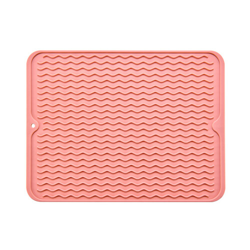 Silica Gel Kitchen Essential, Πατάκι στεγνώματος πιάτων σιλικόνης με σχεδιασμό γρήγορου