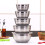Μπολ προετοιμασίας κουζίνας, ευέλικτο σετ μπολ ανάμειξης, μπολ ανάμειξης με 6