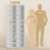 Homcom HOMCOM 640 CD Storage Unit 360 DVD Storage Tower w/ 18 Compartments White 9