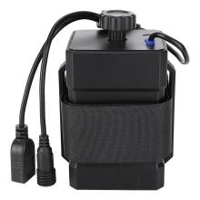 Convenient 18650/26650 Battery Box with Power Display for Cycling