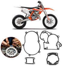 Motordichtsatz für 50 SX MINI 50CC 50SX 2002-2009, Papier + Stahl