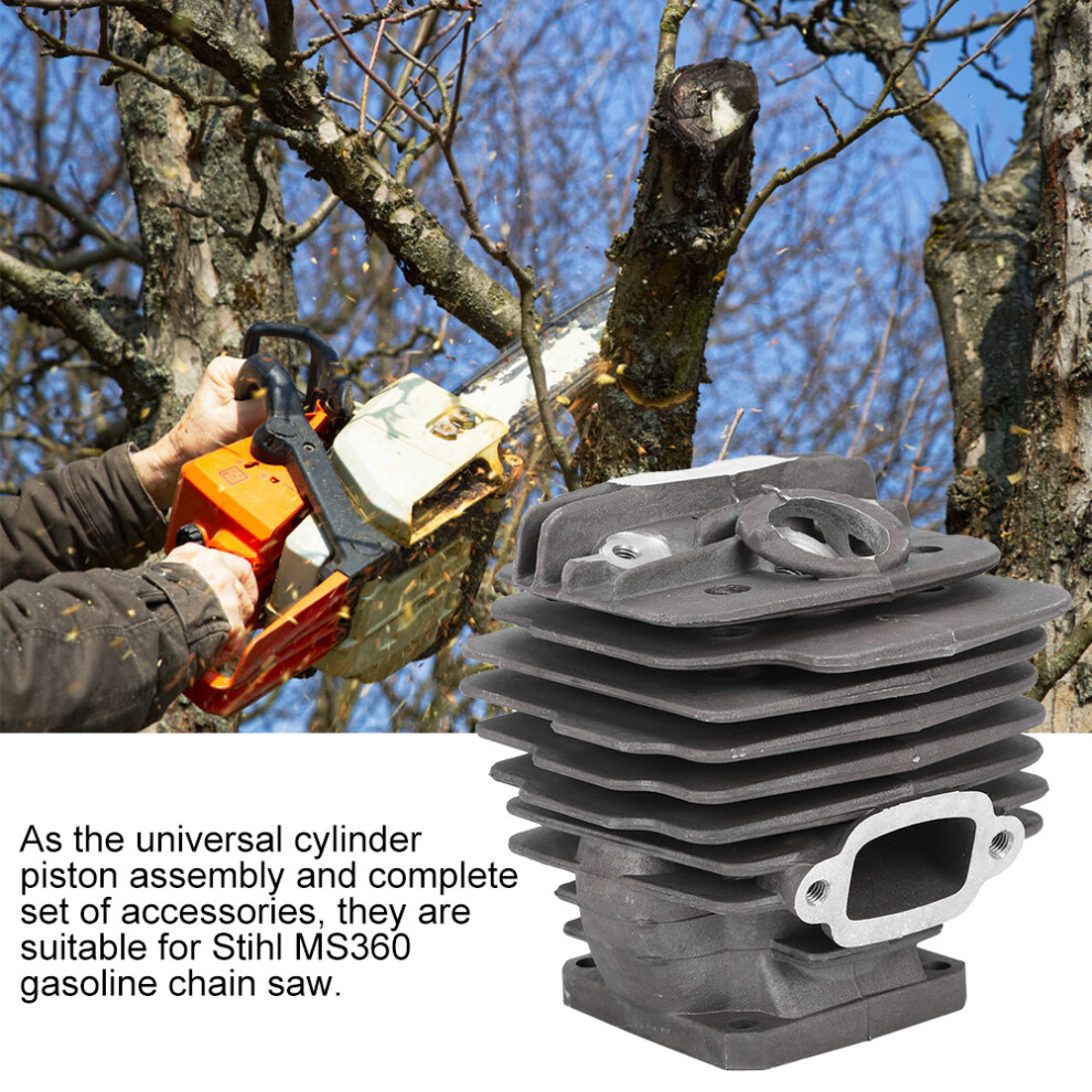Chainsaw Cylinder And Fuel System Kit For Ms360 Piston Filter Gasket Included 9471362198116