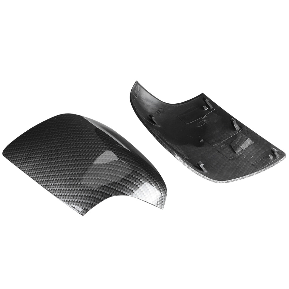 Pair Rearview Mirror Cover Trim For Ford Focus Mk2 2005-2008 4921362197800