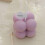 Small Scented Candle Mini Cube Bubble Shaped Wax Candles Aromatherapy Pink 5
