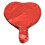 50 Stück rote Luftballons in Herzform, helle 1