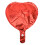 50 Stück rote Luftballons in Herzform, helle 4