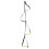 Outdoor Climbing Rope Ladder with Secure Flat Belt Steps 1