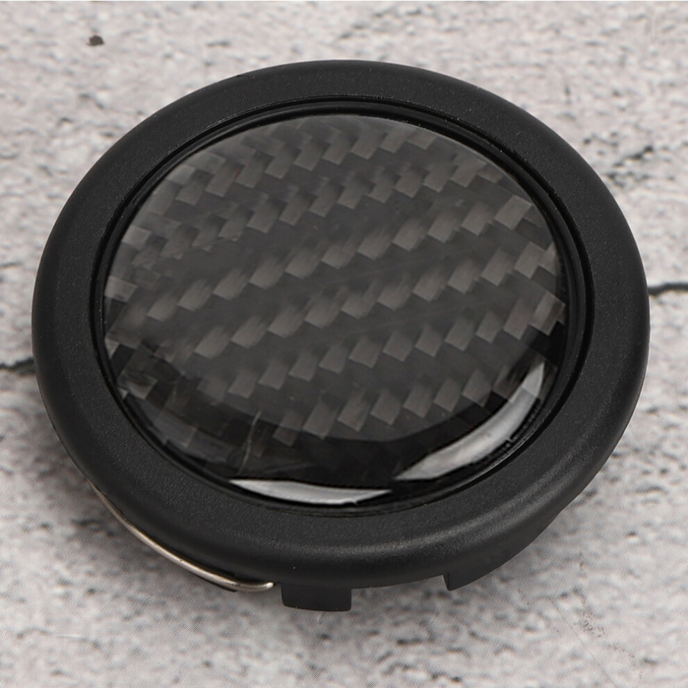 Carbon Fiber Horn Button For 6-Bolt Steering Wheel - Easy Install 4601362202475