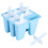 Reusable Blue Ice Cream Mold - 4 or 6 Piece Silicone, Kitchen Accessory 8
