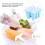Reusable Blue Ice Cream Mold - 4 or 6 Piece Silicone, Kitchen Accessory 3