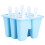 Reusable Blue Ice Cream Mold - 4 or 6 Piece Silicone, Kitchen Accessory 4