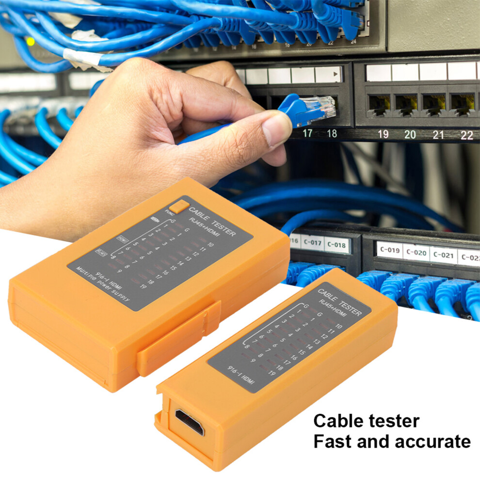 Multifunctional Rj45 & Hdmi Network Cable Tester With Indicator 8451362203950