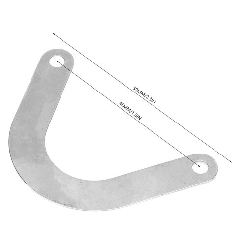 5 Stück Ventilscheiben U-Form Metall Luftkompressor Zubehör 59 mm breit 1