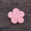 bolas de de com flores para artesanato e infantil rosa 3