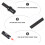 4Pcs Flexível Para V De , Cotovelo 8