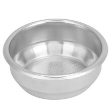Professioneller Edelstahlfilter für Espressomaschinen, wiederverwendbarer Espressofilter mit verbesserter Filtration und langlebiger Verarbeitung,