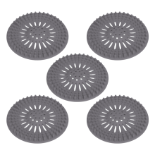 Flexibele haarvanger voor doucheafvoer, gemakkelijk schoon te maken, met antislipfunctie, duurzaam thermoplastisch rubbermateriaal, voorkomt