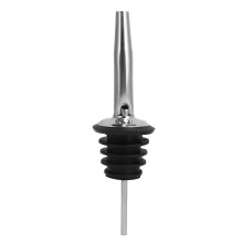 Versatore elegante per liquori e olio d'oliva, versatore in acciaio inox con beccuccio conico preciso, essenziale per migliorare le tue abilità