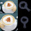Καινοτόμο κιτ Latte Art, στένσιλ διακόσμησης καφέ με στυλό καφέ από ανοξείδωτο 4