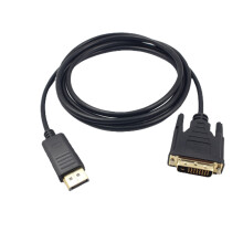 1.8M DisplayPort zu DVI Stecker auf Stecker Adapterkabel 1080P für PC & Monitor
