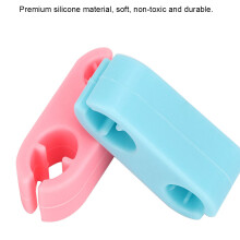 Silicone Pet Selfie Clip Set: 2pcs Photo Props for Dogs & Cats