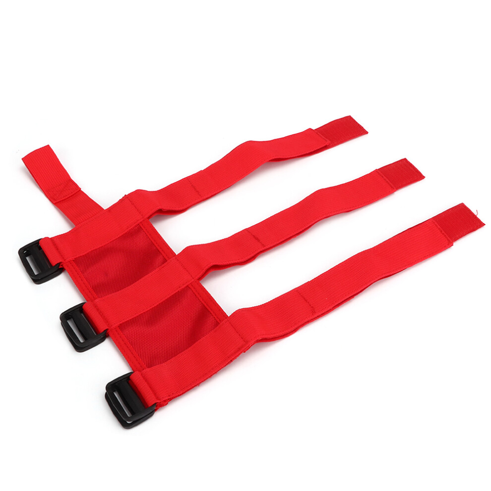 Adjustable Fire Extinguisher Belt For Jeep Wrangler/Gladiator - Red 9411362211613