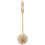 Candle Snuffer Vintage In Metallo Con Strass E Lungo 11