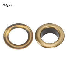 8mm Bronze Hohlkopfrivets 100 Stück für handgemachte Lederschuhe und Ösen