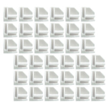 50 Unidades Conectores De Cubo Organizador Modular Com Fivelas
