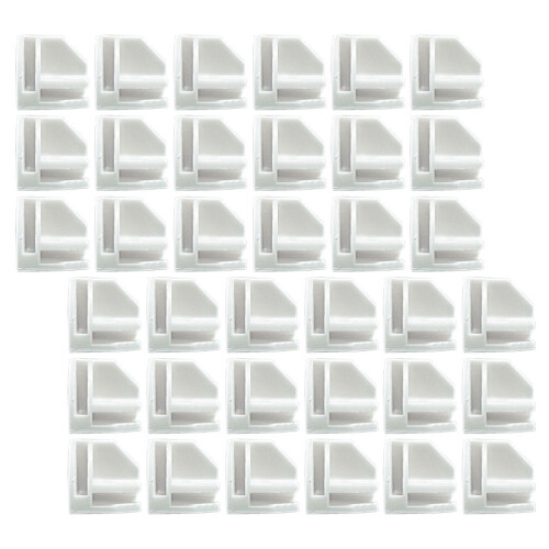 50 Unidades Conectores De Cubo Organizador Modular Com Fivelas