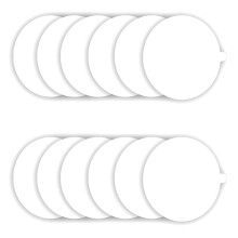 50 PCS Fleas Trap Refill Discs Replacement Boards Fits Most Models Sticky Dome Fleas Bed Traps For Inside Your Home