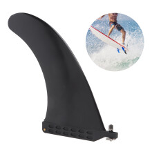 Durable 10in PVC Surfboard Fin for Longboards and Paddle Boards