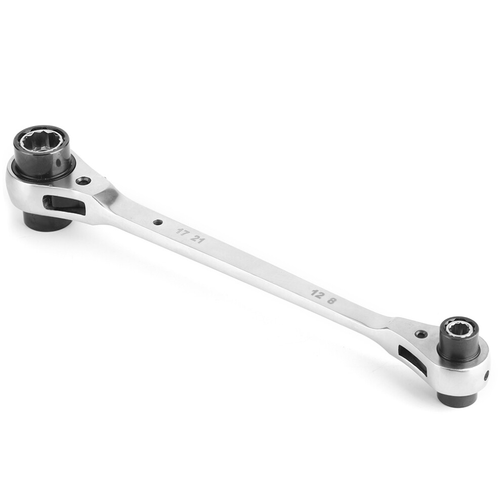 Multi-Function 8-21Mm 8-In-1 Ratchet Wrench With 72 Teeth And Double Heads 4991362215149