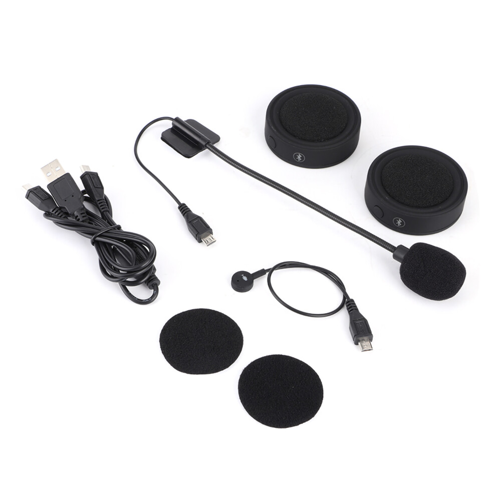 Bt17 Waterproof Bluetooth Helmet Headset, 7H Playtime, 20-30M Range 6931362216713