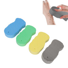 3D-Texturierte Schwämme, 4 Stück – Tiefe Reinigung & Peeling für alle Altersgruppen